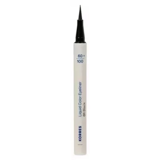 Korres Liquid Color Eyeliner Noir 1 ml
